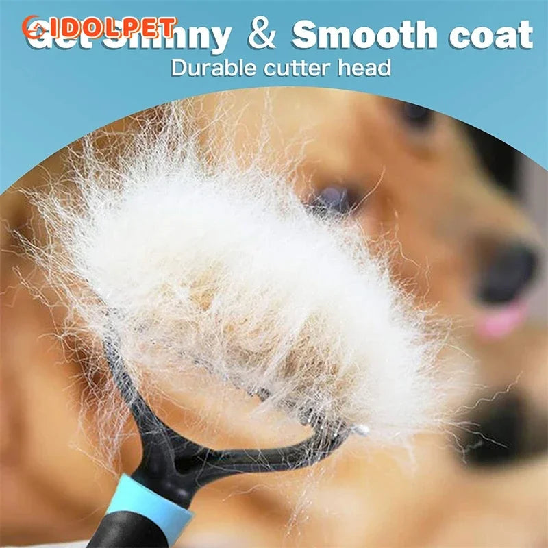 Profissional Pet Deshedding Escova