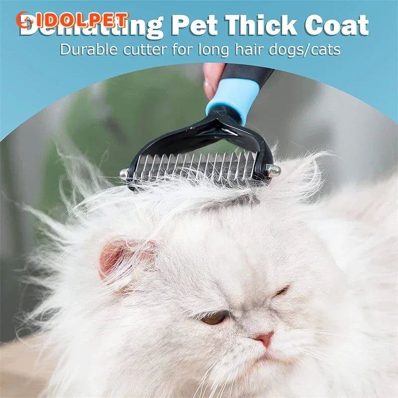 Profissional Pet Deshedding Escova