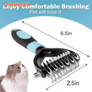 Profissional Pet Deshedding Escova