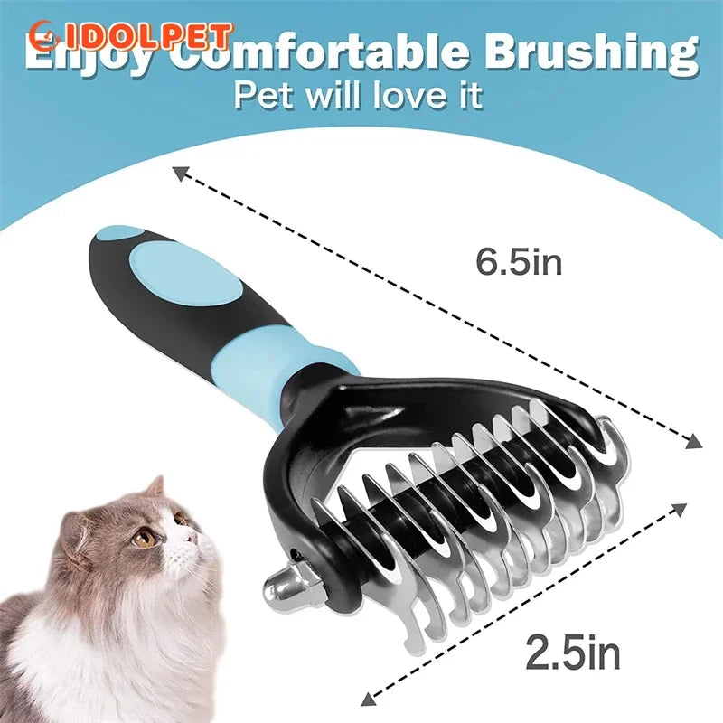 Profissional Pet Deshedding Escova